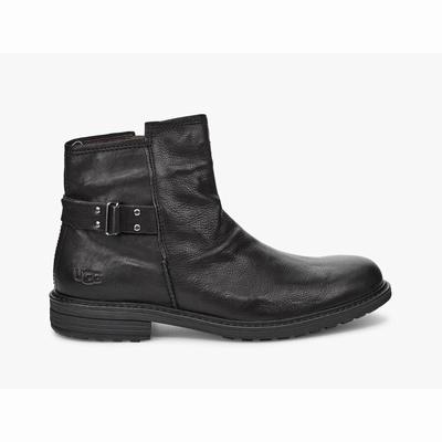 Botas UGG Morrison Pull-On Homem Pretas | PT-XARTP